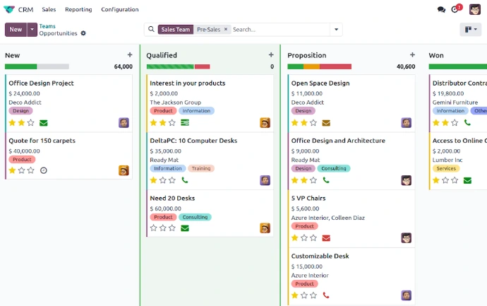 odoo crm